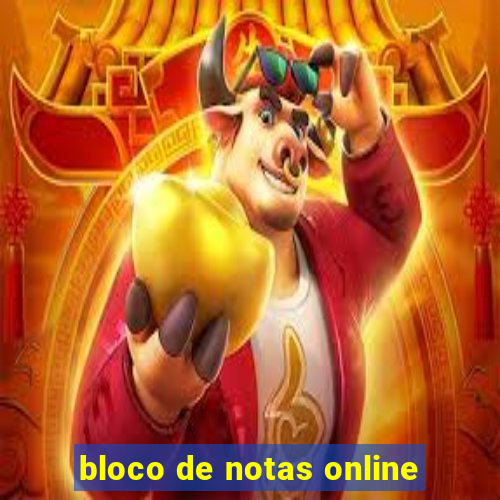 bloco de notas online